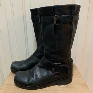 Gentle Souls Buckled Up Motorcycle Boots